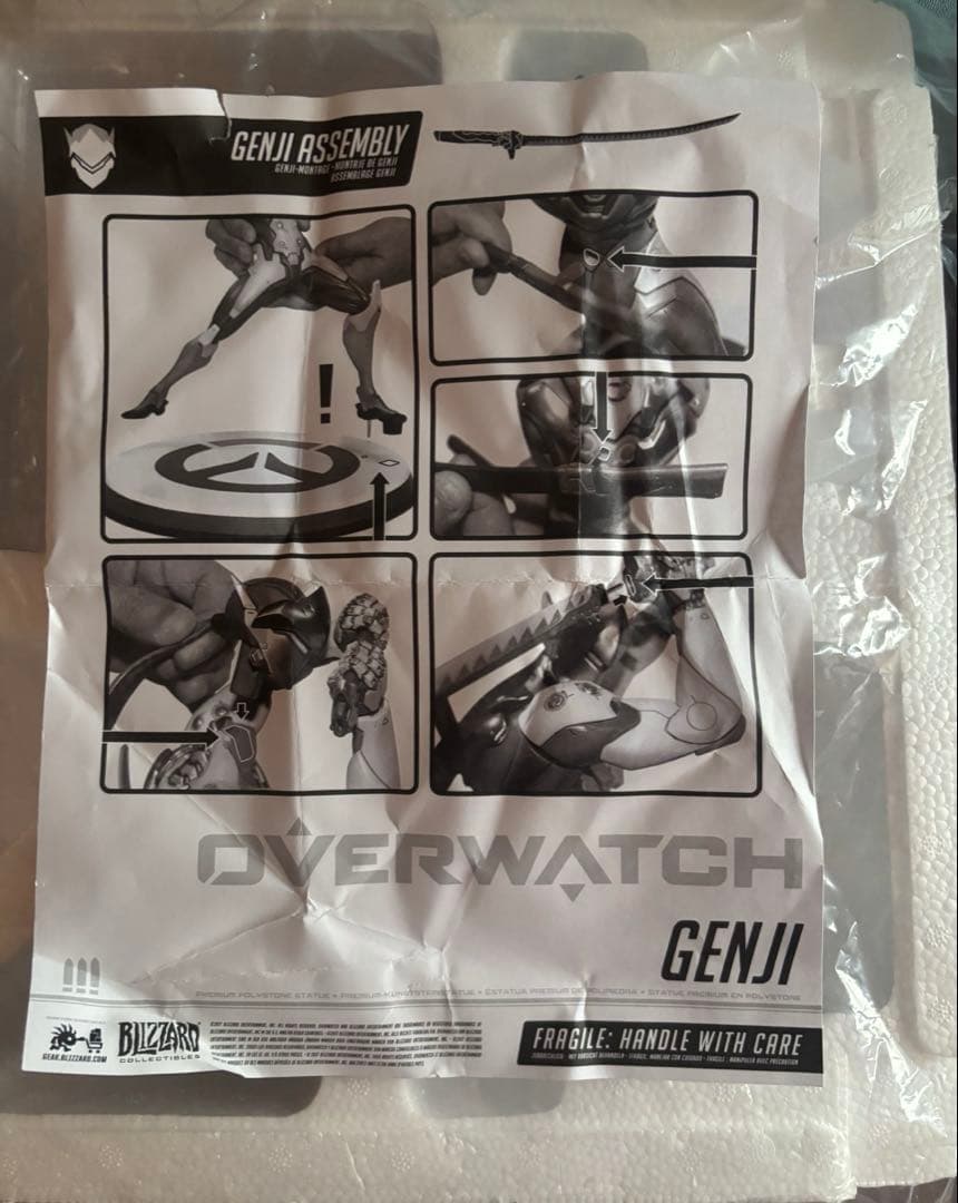 オーバーウオッチOW ゲンジ スタチュー フィギュア