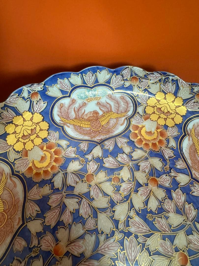 2062 幸楽窯 献上手古伊万里鳳凰 三足高台鉢 - メルカリ