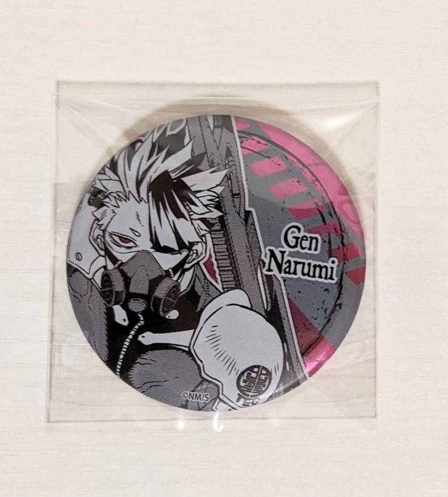 鳴海弦 コレクション缶バッジ 5点 鳴海弦 コレクション缶バッジ 怪獣8号展