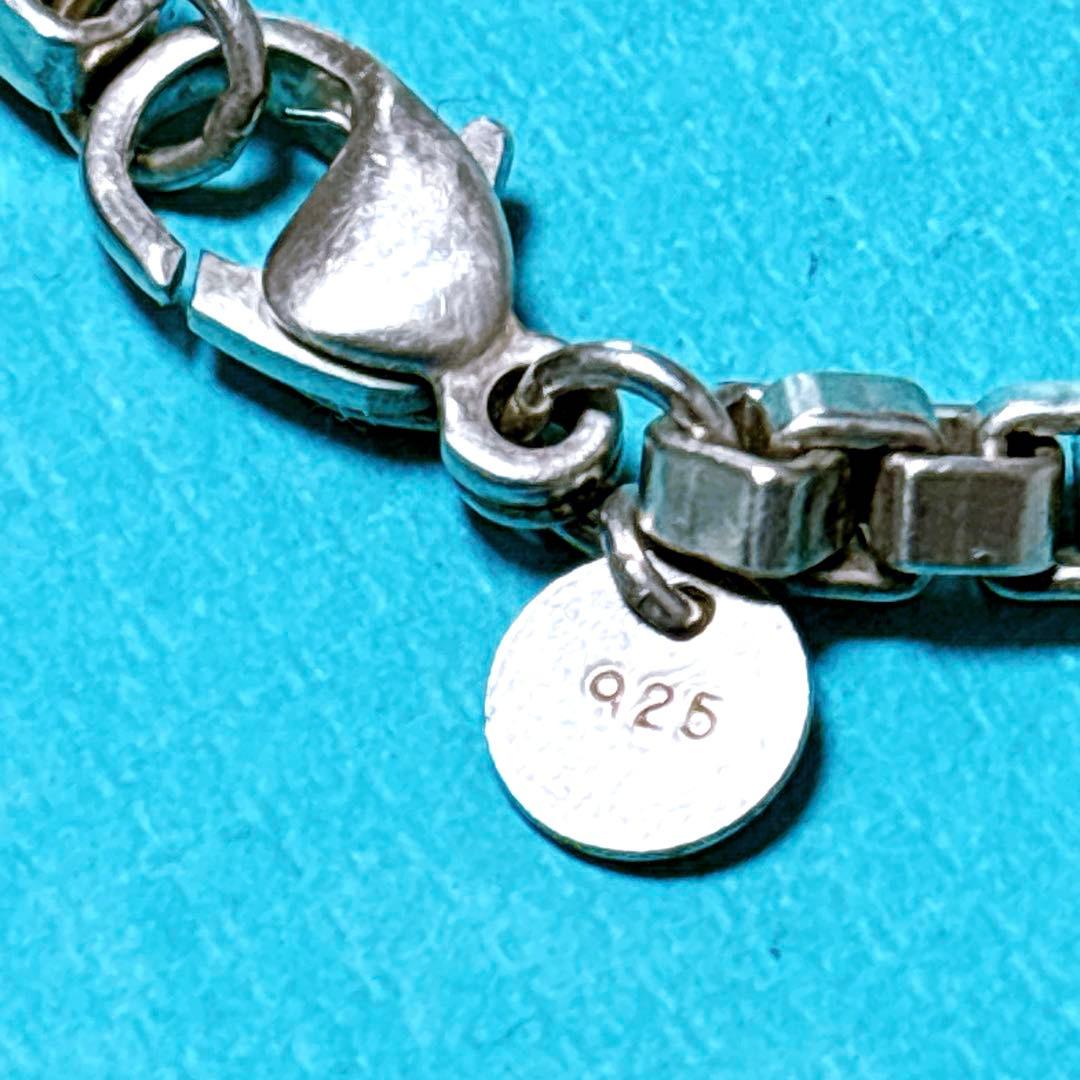 【美品】19.2cm ティファニー ベネチアン ブレスレット シルバー925