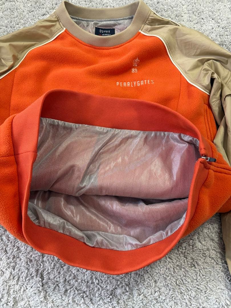 パーリーゲイツ　スニード　フリース　ブルゾン　ゴルフウェア　蓄熱ポーラテック