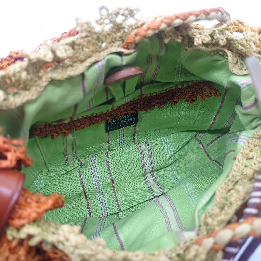 JAMIN PUECH レディース ラフィア ハンドバッグ