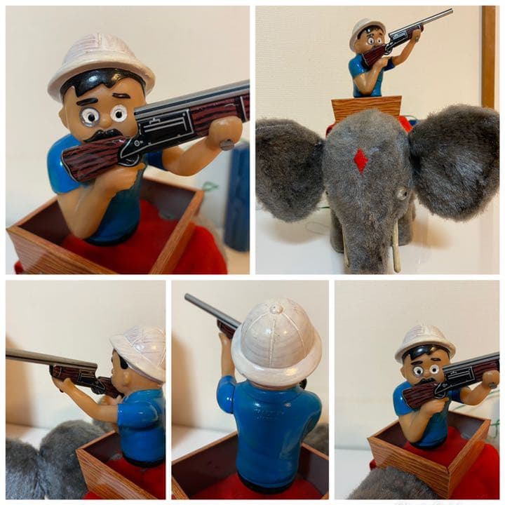 レア品！！　ジャングル・ジャンボ　/稼働美品/日本製ブリキです