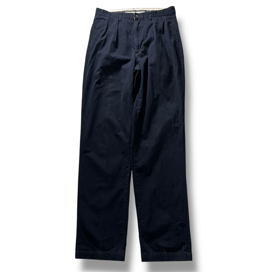 90s USA製 ポロラルフローレン Andrew Pant ネイビー ポロチノ - メルカリ