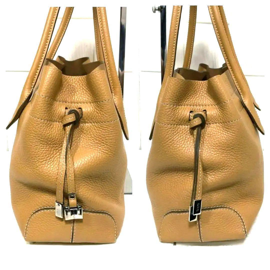 【良品】TOD'S　トッズ 　ハンドバッグ トートバッグ 保存袋付