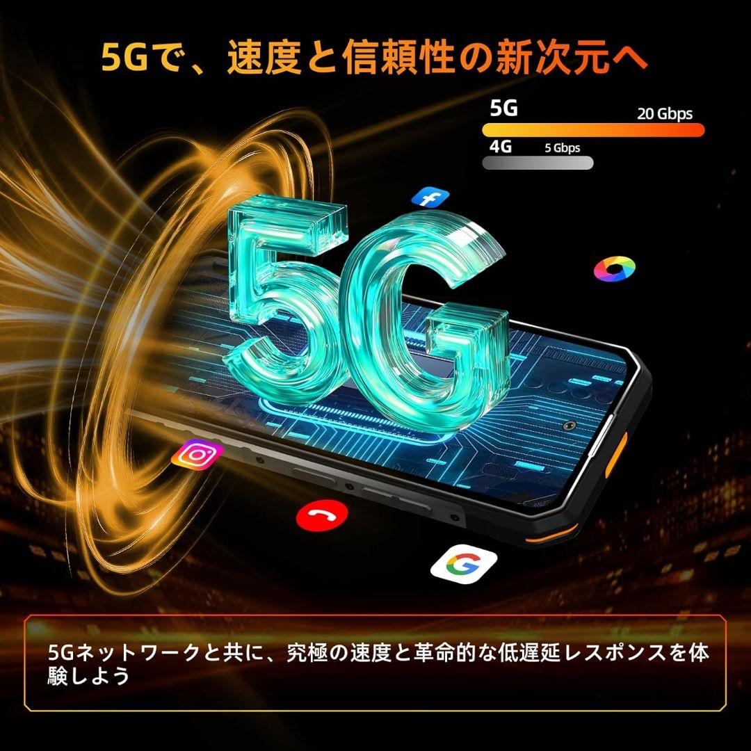 OUKITEL WP58 Pro タフネススマホ 5G 512GB 技適あり - メルカリ