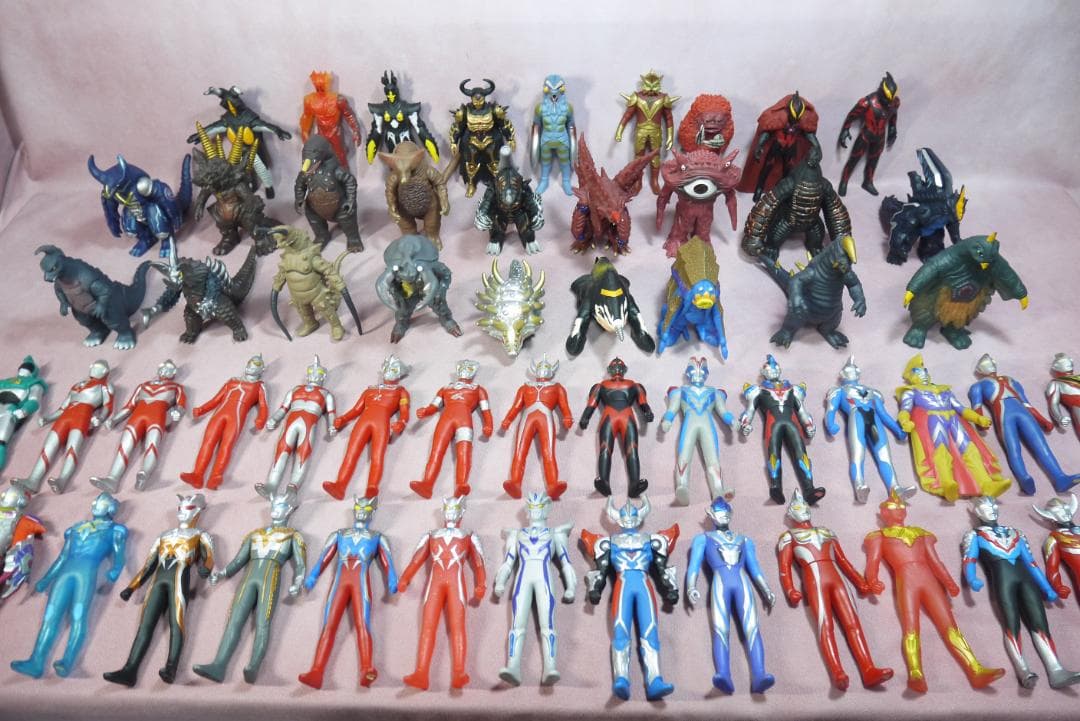 ウルトラヒーローシリーズ500 ウルトラ怪獣シリーズ500 ソフビ59体セット