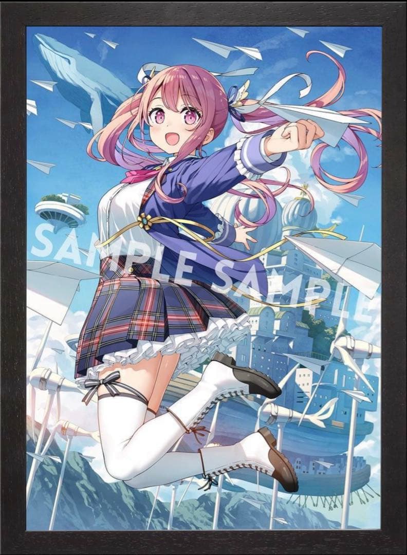 カントク 5年目の放課後 くるみ 立体3層アクリルアートB4 直筆サイン