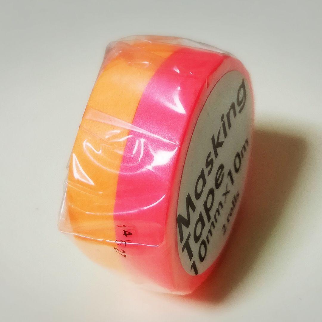 maskingtape ピンク オレンジ マスキングテープ マステ