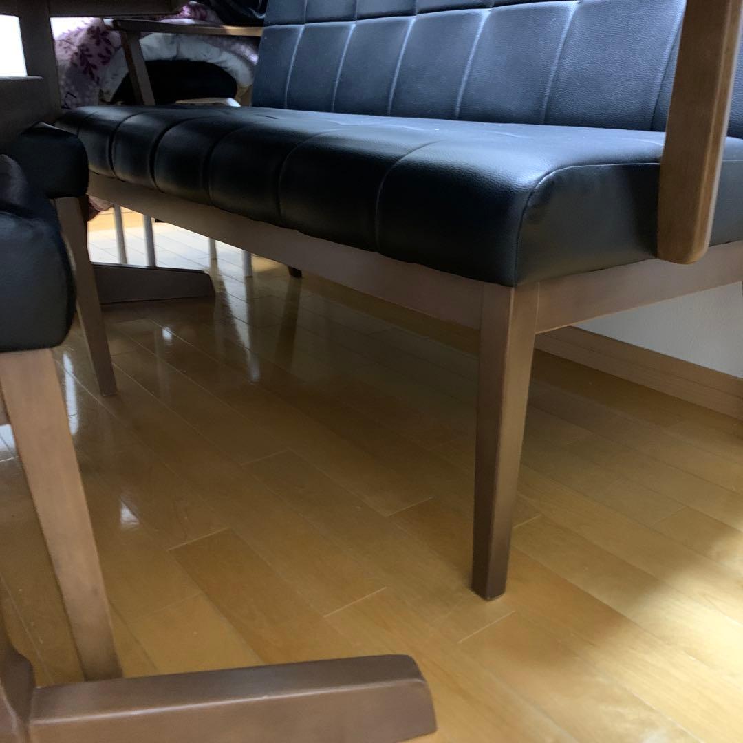 ニトリダイニングテーブル　パラプール4点セット　引き取り専用