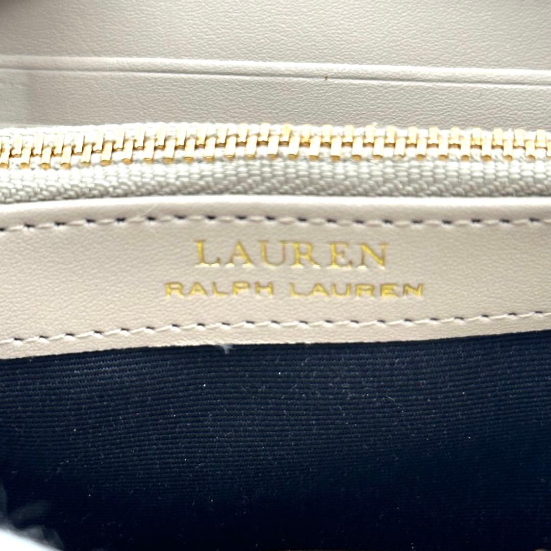 【極美品】ローレンラルフローレン ケース カードケース レザー ブラック