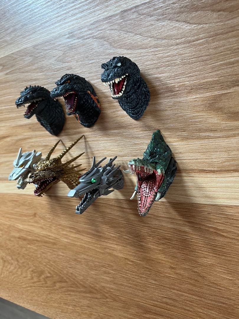 一番くじ　ゴジラ　モンスターヘッドマグネット