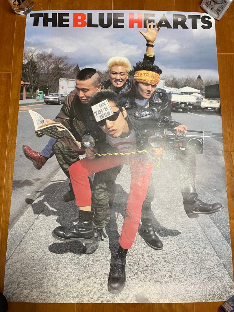 ザ・ブルーハーツ ON TOUR 1989 ポスター