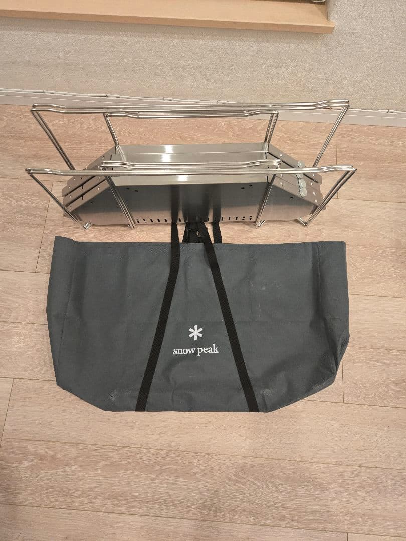 snow peak ステンレス ジカロ アウトドアテーブル