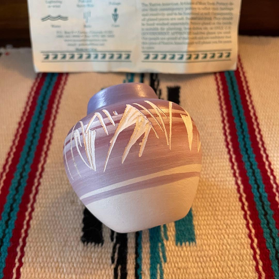 希少品！ネイティブアメリカン navajo 壷 ナバホ族プエブロ