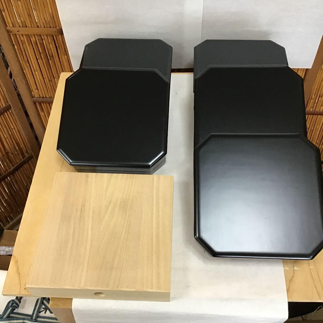 茶道具 縁高重 真塗 縁高重 中村 宗悦 造 共箱 大玄