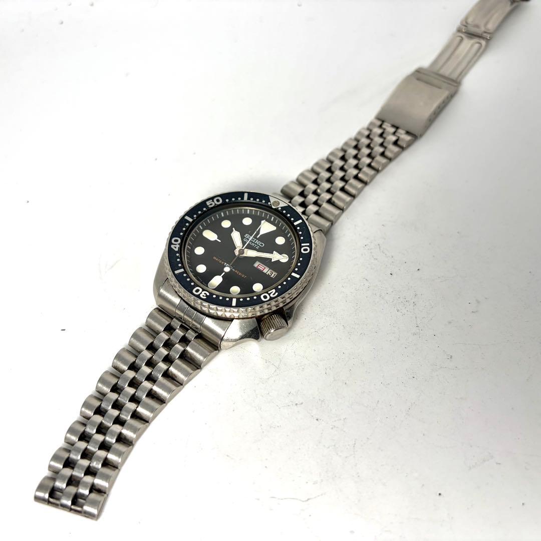 【新品電池/稼働品】セイコー ダイバーズウォッチ 7548-7000 腕時計