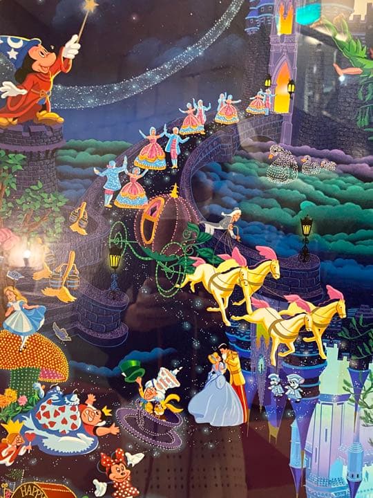 メラニー・テイラー・ケント 東京ディズニーランド10周年 シルクスクリーン