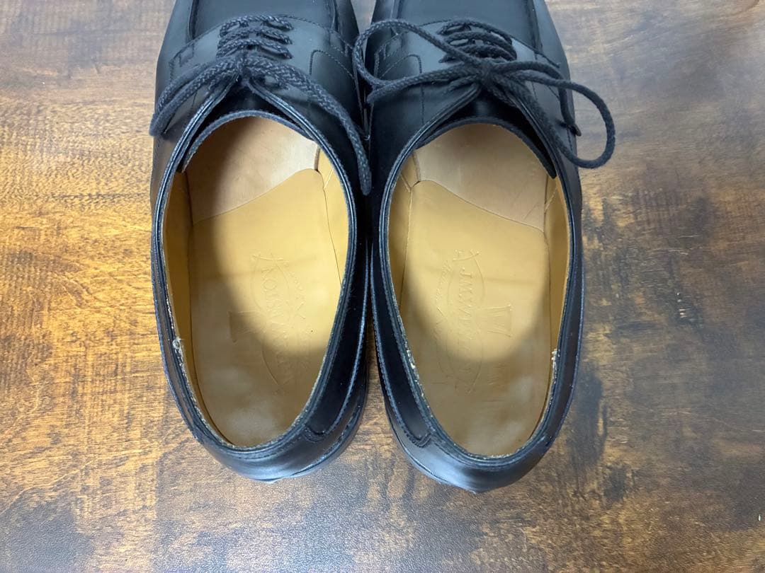 サントンjmweston ゴルフ　黒　7E