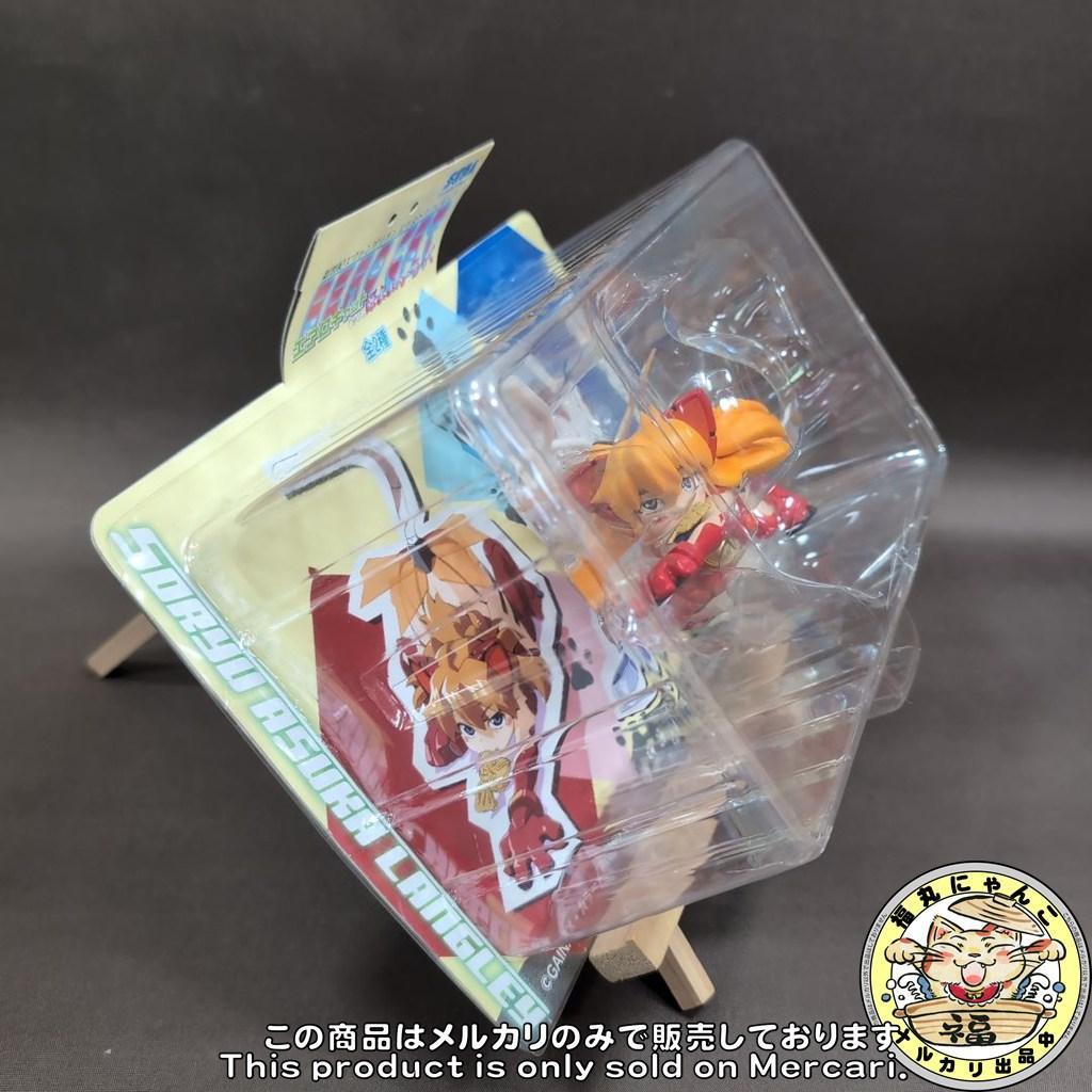 未開封品】 エヴァ エアロキャット ぽよよん・ろっく アスカ 綾波レイ