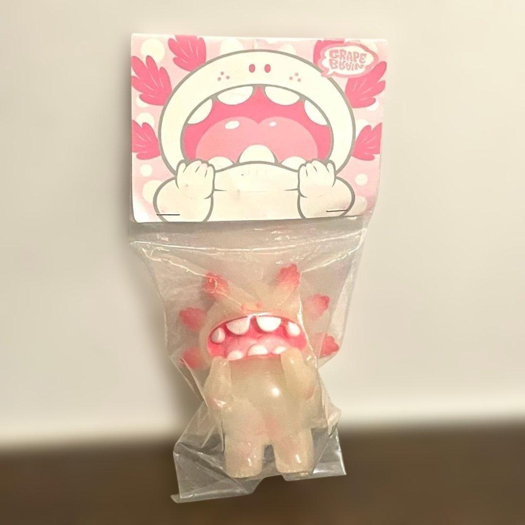 GRAPE BRAIN ロッキャクウーパー まかろに 乳白成型/白/ピンク - メルカリ