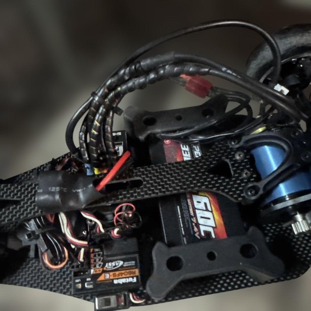 遥*パ様 RCカー 赤 ディープリムホイール