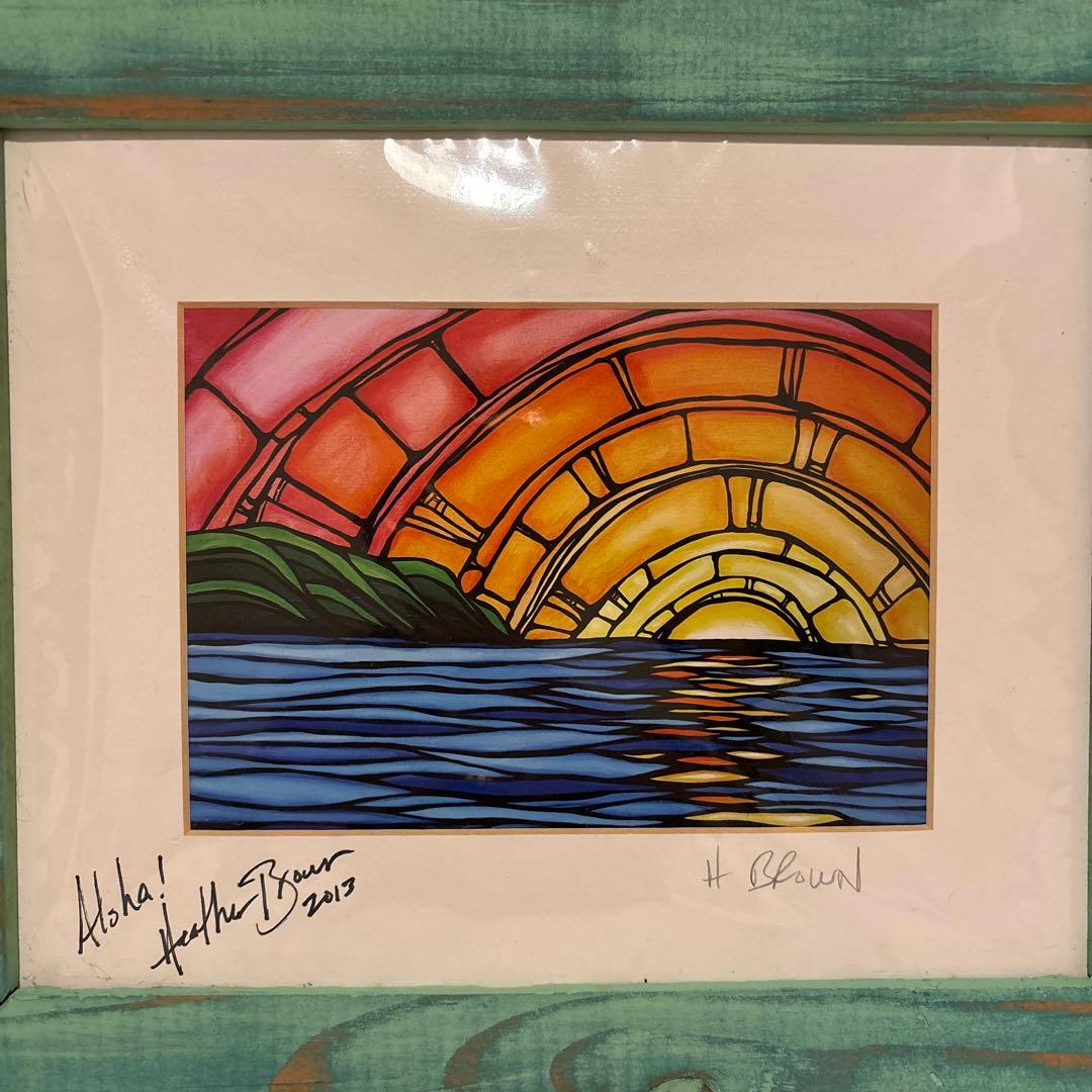 ヘザーブラウン Heather Brown 風景画 2013年 サイン入り