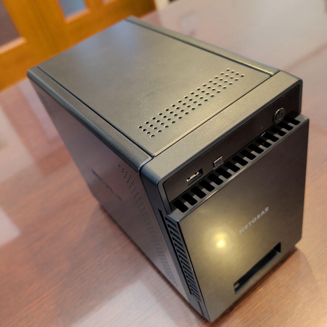 NETGEAR ReadyNAS 104/HDD 10TB☆ 新品予備HDD付