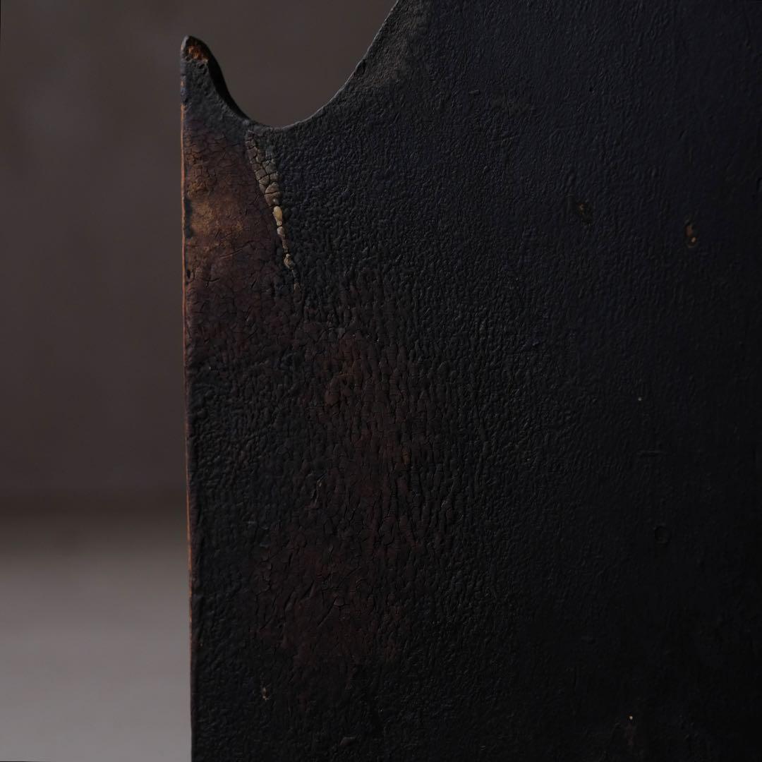 松材 スタンド付き小引き出し 刀掛け 抽斗 古家具 古道具 骨董 古美術 古