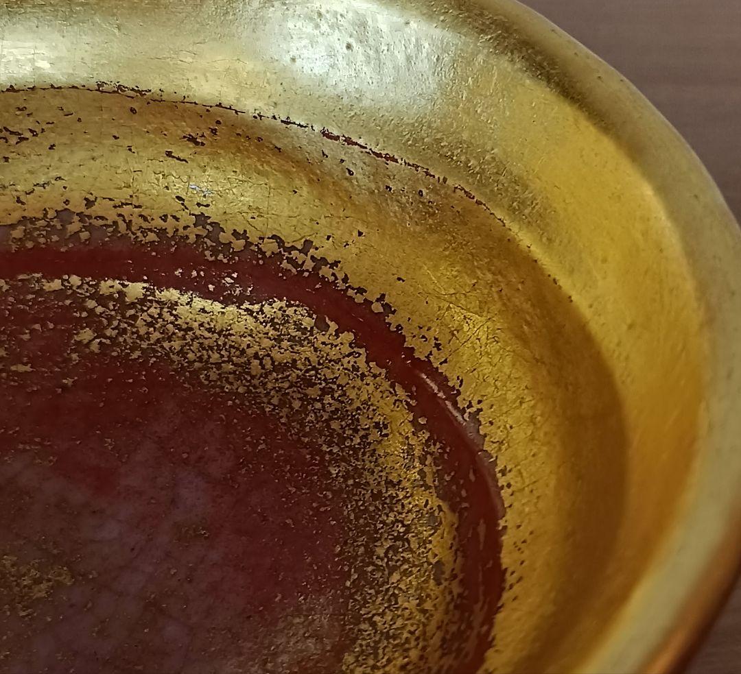 嶋台茶碗　金銀一双　茶道具　茶碗