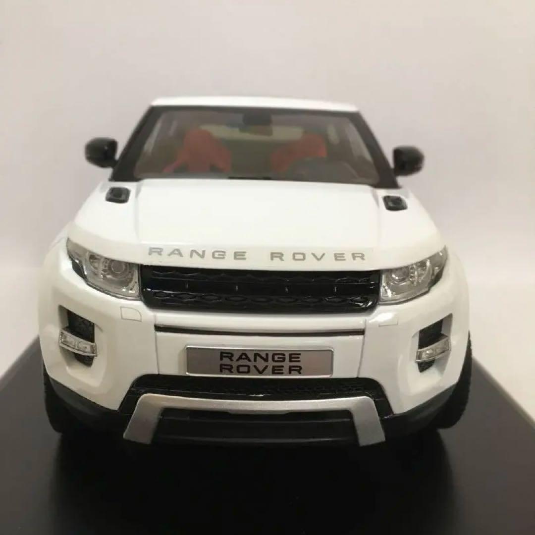 レンジローバー イヴォーク 1/18 ミニカー ホワイト年末最終セール