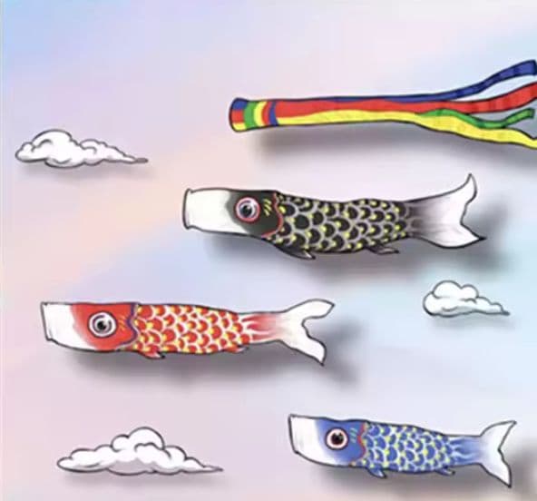 新品鯉のぼりカッティングダイ