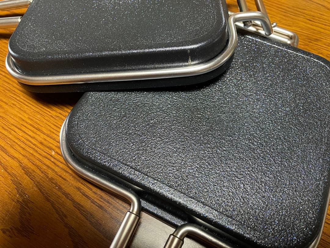 家事問屋　ホットパン　ホットサンドメーカー　IHで2回使用品