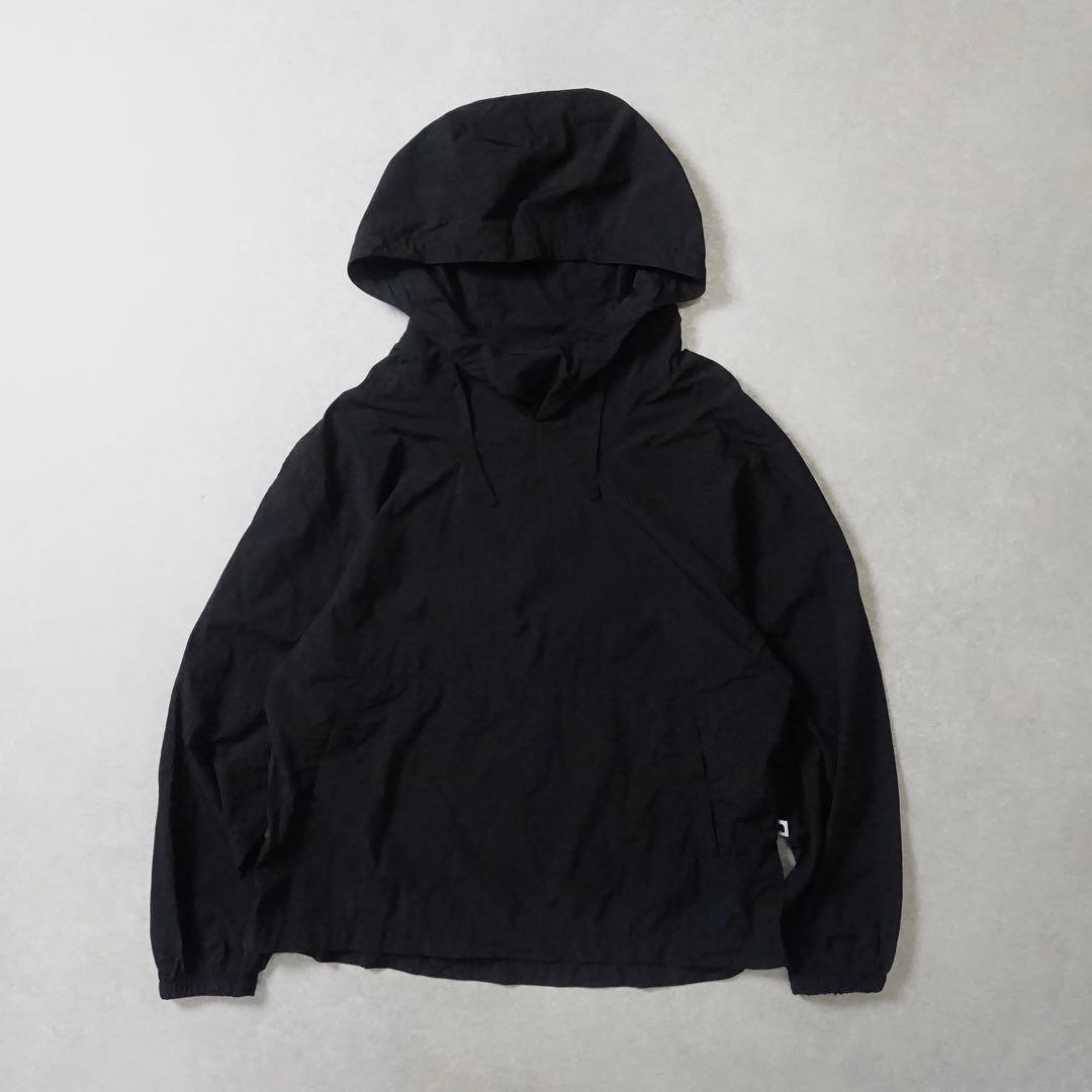 Naptime. プルオーバーパーカー 総柄SAX プルオーバーPARKA-総柄BLACK