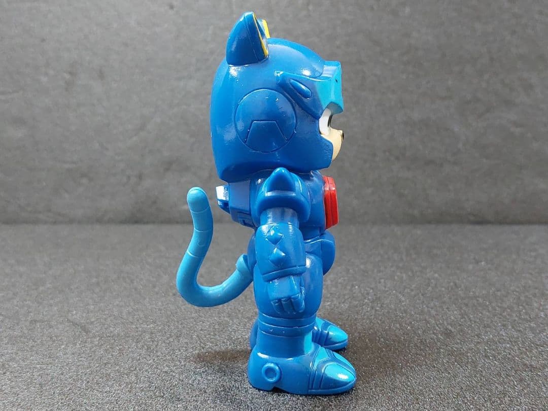 当時物】バンダイ キャッ党忍伝 てやんでえ ソフビ フィギュア