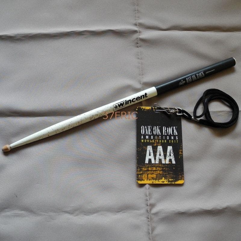 ONE OK ROCK ワンオクロック パス 実使用ドラムスティック ONE OK ROCK ワンオクロック パス 実使用ドラムスティック ONE OK ROCK