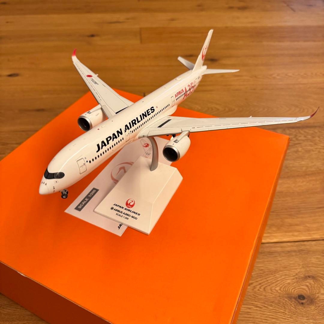 JAL 日本航空 エアバス A350-900 1/200 ダイキャストモデル JAL