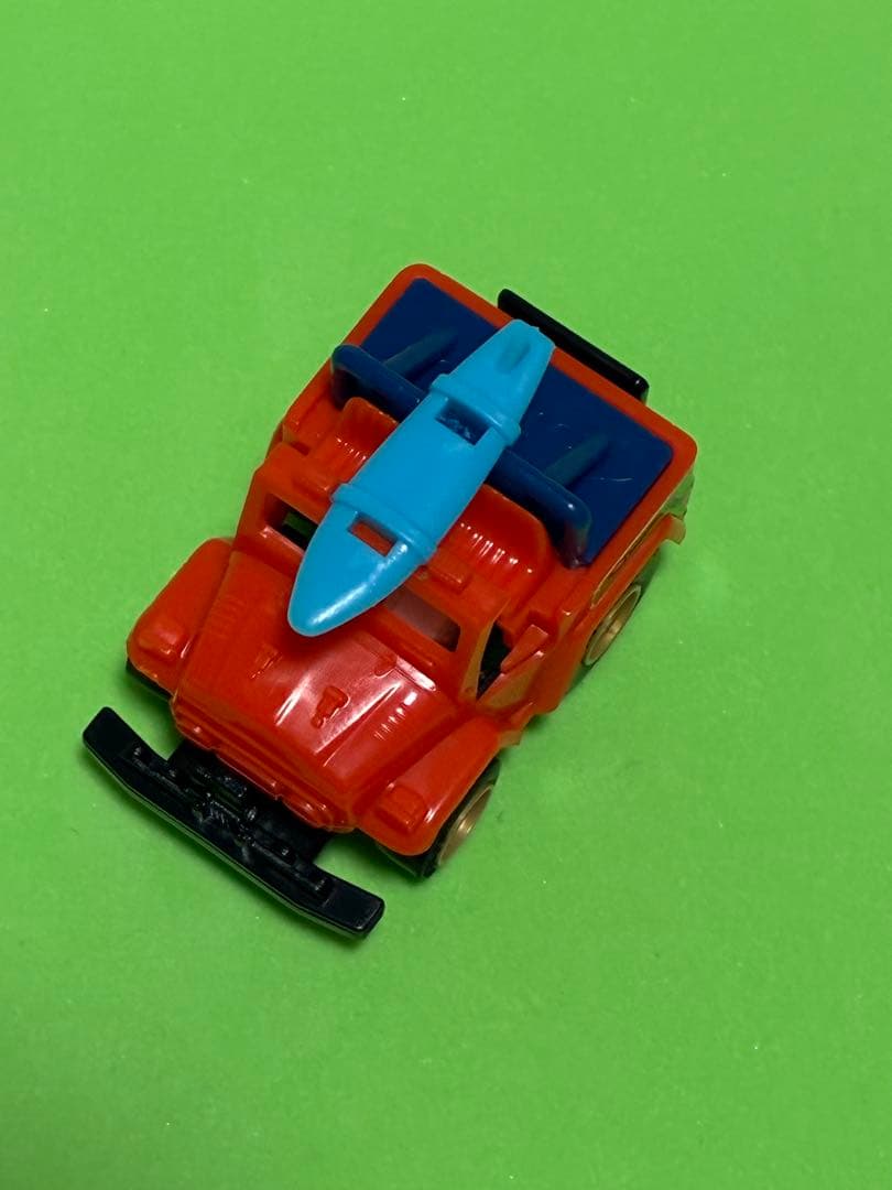 チョロQ、ランドクルーザー・オレンジ色