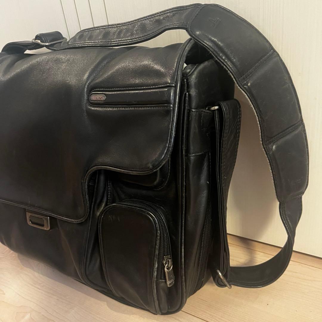 Tumi 希少　アメリカ購入　ビジネスバッグ　レザー