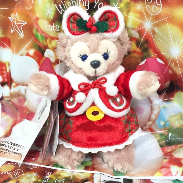 お譲り先決まりました♡② シェリーメイ ぬいぐるみバッジ クリスマス 東京ディズニーシー ダッフィー シェリーメイ ぬいぐるみバッジ クリスマス