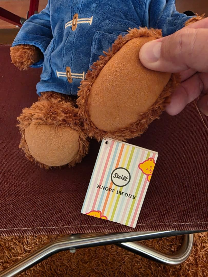 Steiff　パディントン ぬいぐるみ 本体