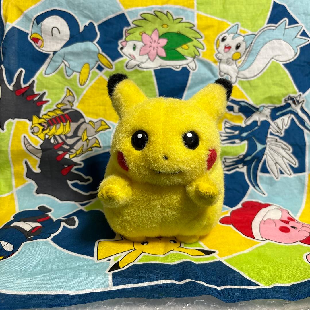 希少！超レア！ポケモン ピカチュウぬいぐるみ 初期 レトロ TOMY