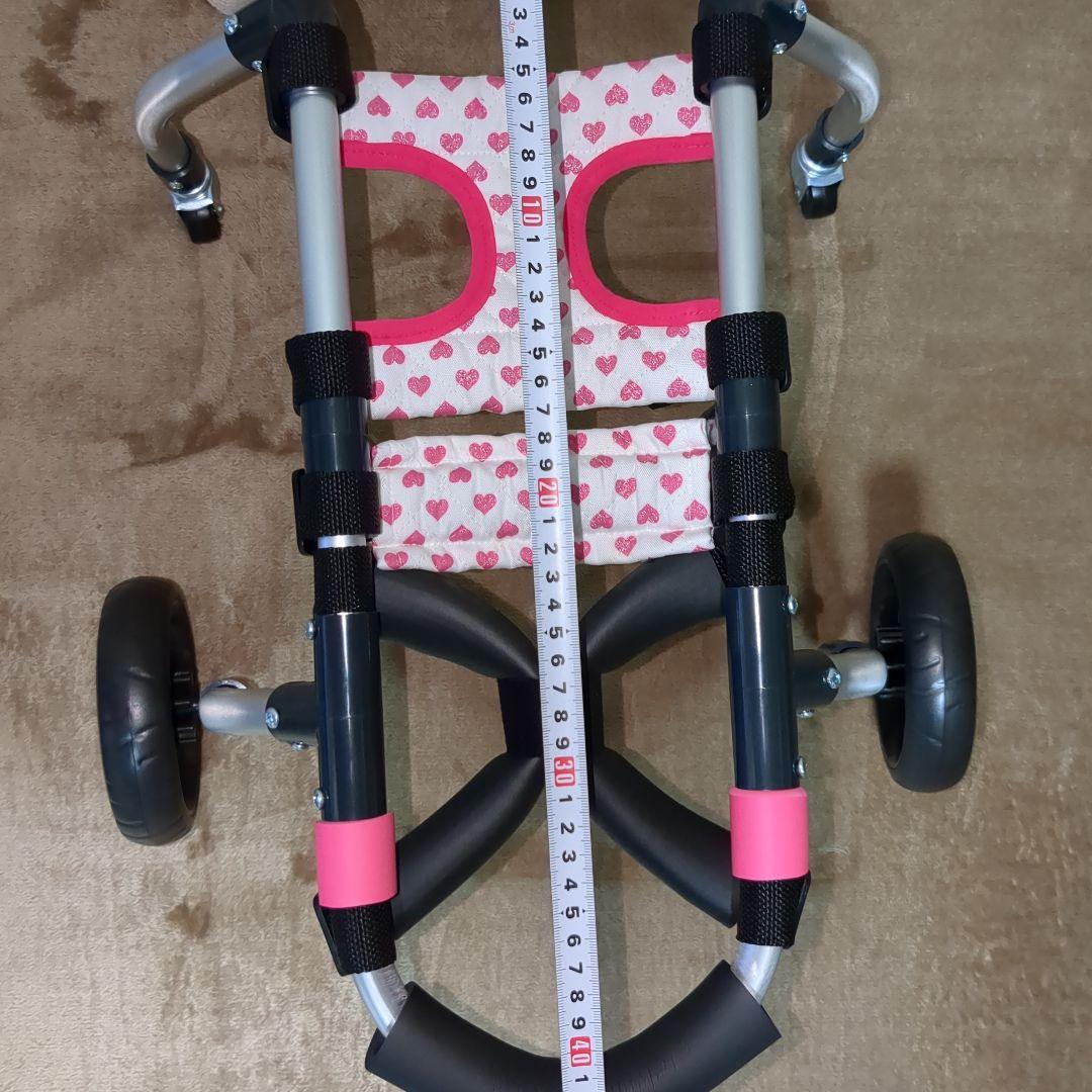 ワンちゃん4輪 リハビリ 食事補助 犬用車椅子 介護補助 犬の歩行器