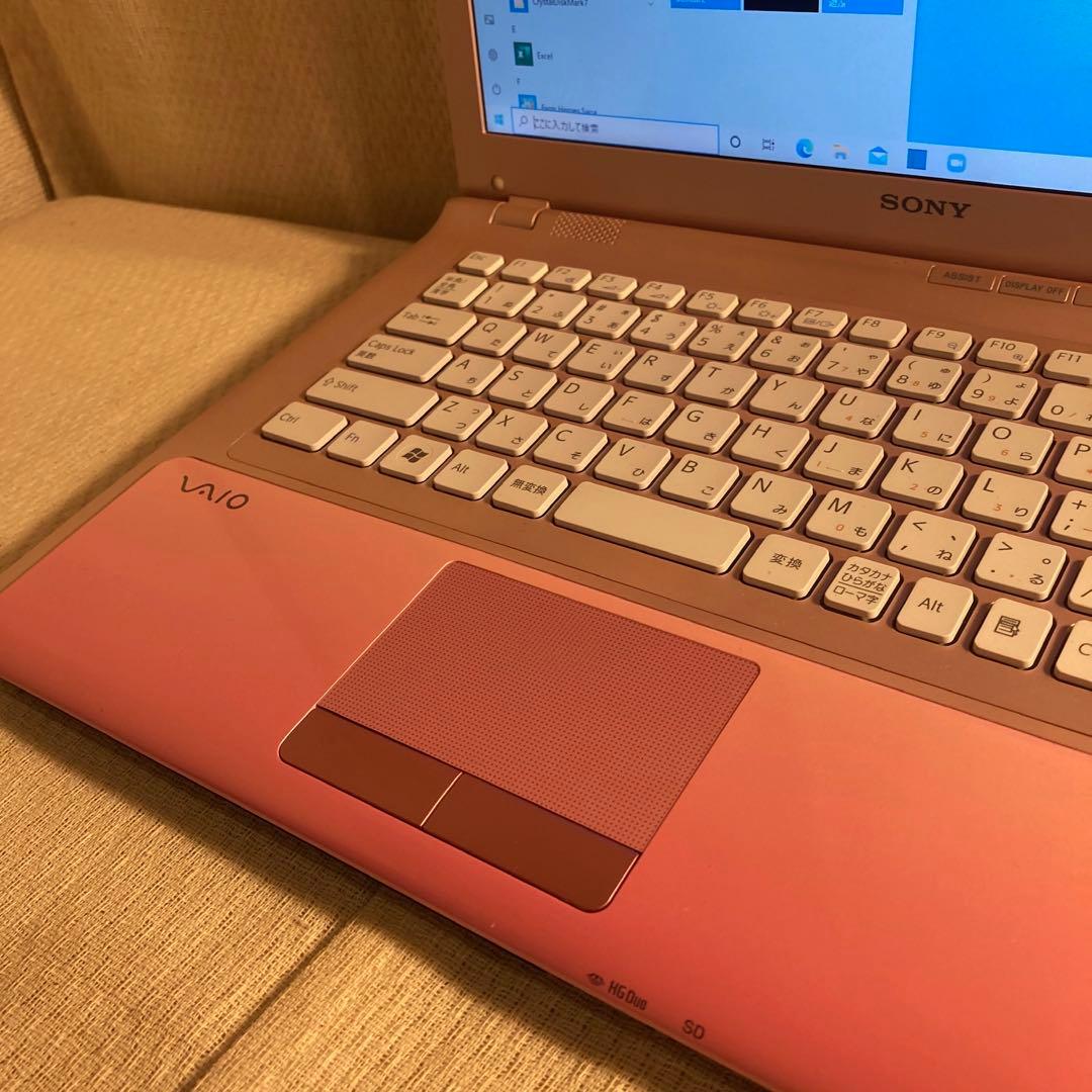 ピンクなバイオ Win11 メモリ8GB 大容量HDD DVDドライブ