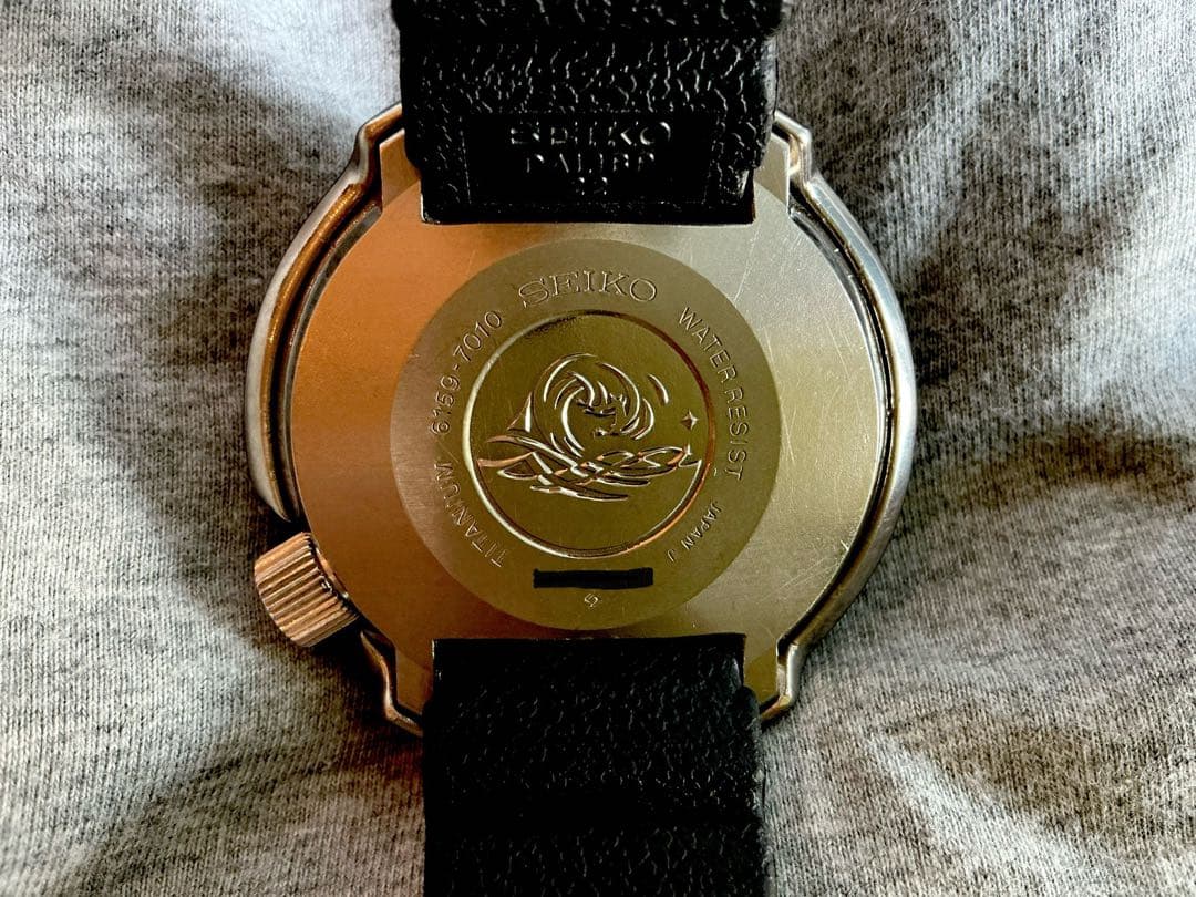 極上美品 セイコー ダイバー600m 6159-7010 日差＋2秒