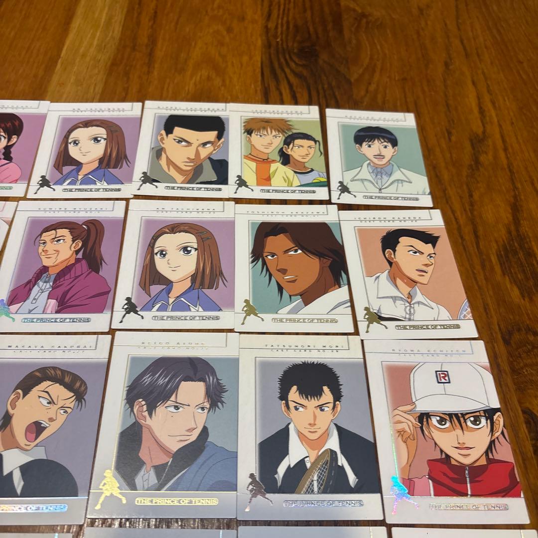 テニスの王子様 キャストカード 22枚 まとめ売り 越前リョーマ