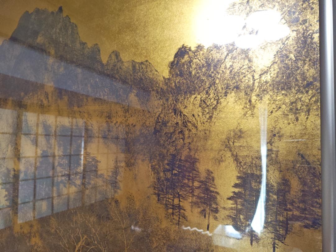 世良正氏の水墨画 山水画　応接間、会社のエントランスに気品が宿ります