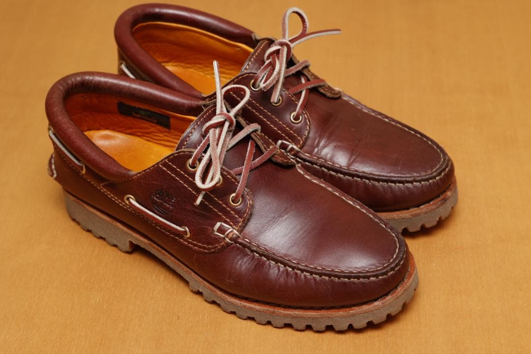 ティンバーランド　スリーアイ(3eye)　クラシックラグ　バーガンディ