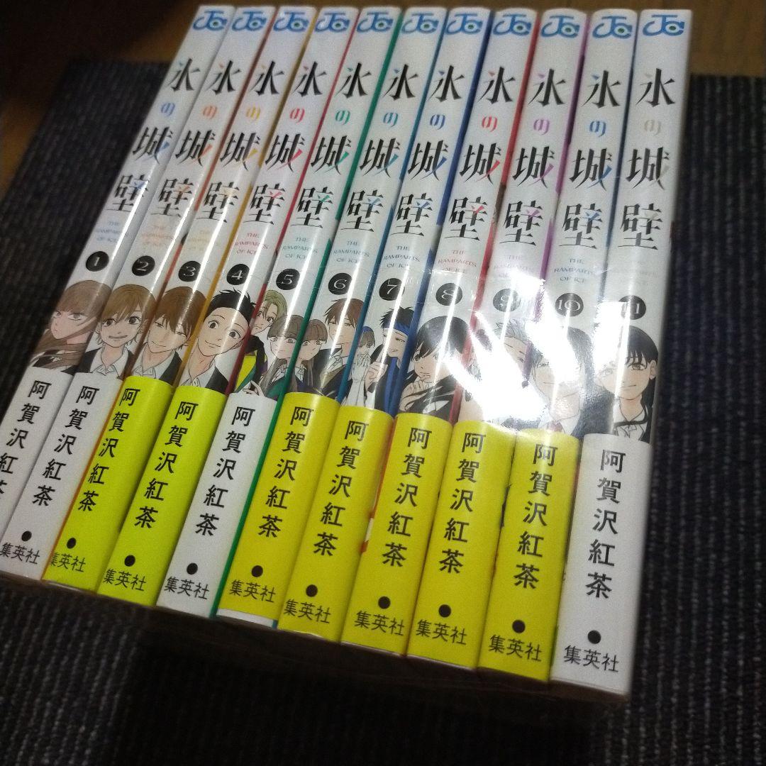 氷の城壁 全巻セット 阿賀沢紅茶アニメイトTSUTAYA 特典付き