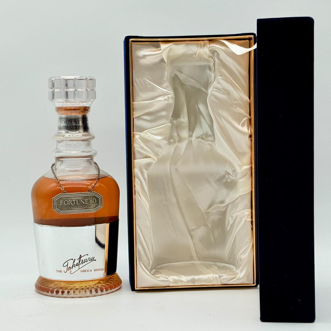 ⑦NIKKA FORTUNE´80 ウイスキー 専用ボックス付き